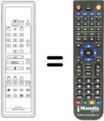 Replacement remote control UFD 41