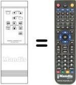 Replacement remote control VT-RM 110 E
