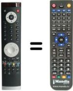 Replacement remote control Proline LD 3240 HD