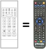 Replacement remote control Waltham WT 770