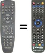 Replacement remote control RC-3100 DV