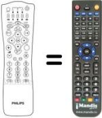 Replacement remote control Aristona DSX 7072