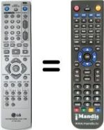 Replacement remote control Goldstar RC 185