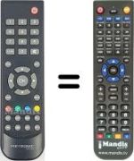 Replacement remote control Metronic 441598