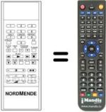 Replacement remote control NordMende V1005M