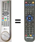 Replacement remote control LG RE49NZ21RB