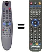 Replacement remote control Beko 33BCTL5NTX