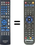 Replacement remote control Kenwood RCR0517