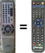Replacement remote control RC-ZAS07