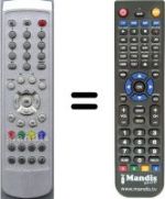 Replacement remote control Beko 26LMC29