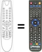 Replacement remote control RC22.1