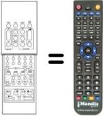 Replacement remote control REMCON522