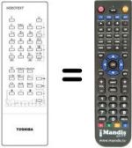 Replacement remote control CT-9341