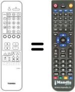 Replacement remote control CT-9511
