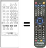 Replacement remote control CT-9526