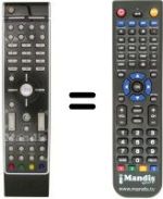 Replacement remote control Acer AT2601W