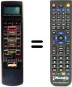 Replacement remote control Amstrad DD9901