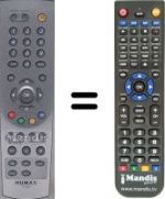 Replacement remote control Humax RS-503