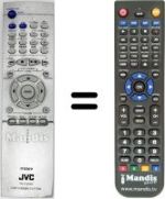 Replacement remote control RM-STHA30R