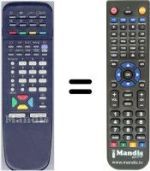 Replacement remote control RM-C663