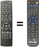 Replacement remote control Haier LT22M1