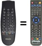 Replacement remote control RC0764 / 01
