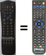 Replacement remote control Philips SBC-RP520