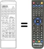 Replacement remote control RC13