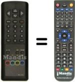 Replacement remote control RC2134