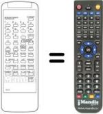 Replacement remote control RC37