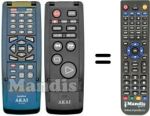 Replacement remote control RC-Y122F