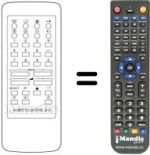 Replacement remote control RC210