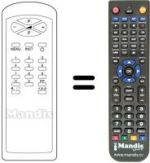 Replacement remote control RC21201