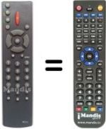 Replacement remote control RC213
