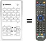 Replacement remote control Samsung RC218