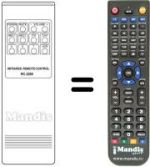 Replacement remote control RC2200