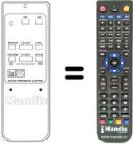 Replacement remote control RC240