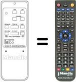 Replacement remote control RC250