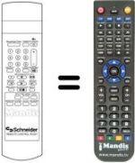 Replacement remote control RC307