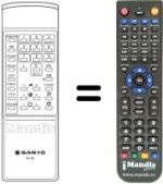 Replacement remote control RC348