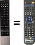 Replacement remote control RC3910