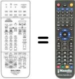 Replacement remote control RC9800