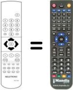 Replacement remote control RCF602