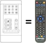 Replacement remote control RCIV12FACH