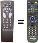 Replacement remote control RCT100