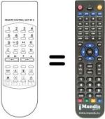 Replacement remote control Seleco NOVAISFF45M22NO