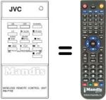 Replacement remote control RM-P76E