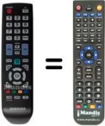Replacement remote control BN59-00857A