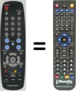 Replacement remote control BN59-00678A