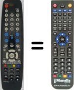 Replacement remote control BN59-00690A